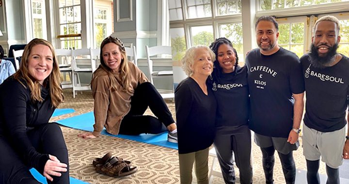 Our Richmond leaders at their wellness retreat.